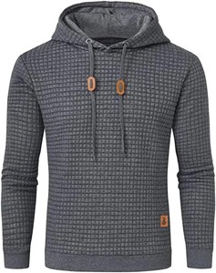 Sudadera con capucha con estampado de bordado personalizado de alta calidad GAF para hombres Terry sudaderas con capucha y sudaderas en blanco de gran tamaño para hombres - Product Image 6