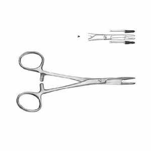 Portaagujas Crile de Acero de Grado Quirúrgico, Pinzas TC de 6 Pulgadas, Hosanna Surgical, Calidad Premium, Reutilizable, Certificado CE - Product Image 2