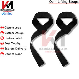 สายรัดข้อมือยกน้ำหนักแบบมีเบาะรองรับ ทำจากผ้าฝ้าย สำหรับผู้ชายและผู้หญิง เหมาะสำหรับการออกกำลังกายในยิม การยกน้ำหนัก ดึงน้ำหนัก และการดึงแบบหนัก - Product Image 2