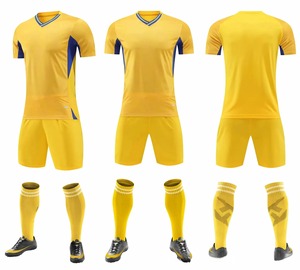 Custom Soccer Kits Mens Football Uniform Cheap Quick Dry Breathable Football Jersey <b>Set</b> OEM Logo Customizable Sizes & Colors - Product Image 4