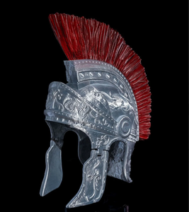 Gladiateur Jouer Spartiate Casque Soldat Bataille Médiévale Costume Cosplay Grec Sparte Ancien Romain Corinthien Acier - Product Image 1