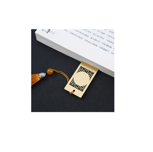 Marqueur en laiton fait à la main de qualité supérieure logo personnalisé et artisanat en forme de feuille marqueur en laiton - Product Image 4