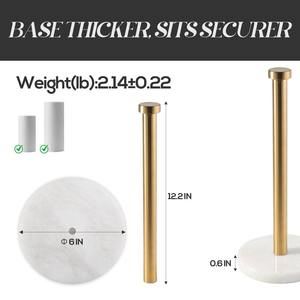 Porte-serviettes en acier inoxydable doré, élégant et durable, écologique pour bureau à domicile, hôtel et restaurant - Product Image 3