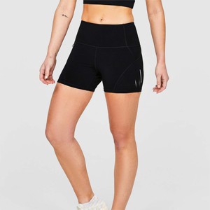 "Pantalones cortos para correr de alta calidad para mujer de 4 pulgadas-Absorbe la humedad y son duraderos-Ideal para maratón y trail running" - Product Image 5
