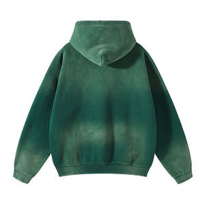 Vente en gros de haute qualité hiver coupe-vent écologique pull à capuche pour unisexe impression de logo personnalisé et broderie - Product Image 2