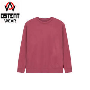 Sweat-shirt en molleton thermique unisexe 100% coton de haute qualité sur mesure imprimé en 3D pull à col rond brodé pour l'hiver - Product Image 1
