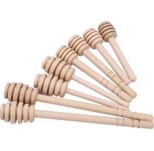 เครื่องครัวแฮนด์เมดคุณภาพสูงไม้กวนน้ําผึ้งไม้มีจําหน่ายสําหรับการส่งออกจํานวนมากจากผู้ส่งออกชาวอินเดีย - Product Image 2