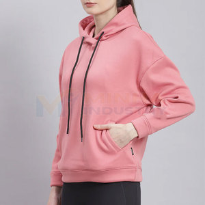 Sudaderas con Capucha para Mujer de Secado Rápido y Transpirables, Logotipo Personalizado, Sudaderas de Alta Calidad, MOQ Bajo - Product Image 2