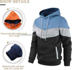 Sudadera con Capucha Personalizada al por Mayor, Sudadera con Capucha de Alta Calidad para Hombre, Estilo Urbano - Product Image 4