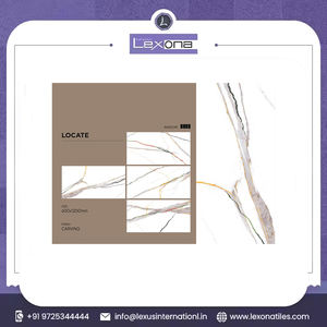 Carreau de porcelaine vitreux moderne 600*1200mm Carreau de céramique résistant aux hautes températures pour sol intérieur Sol uni microtexturé - Product Image 2