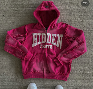 High Quality Full Zip up Embroidery Acid Wash Hoodie For Men Solid Color New Style Boxy Loose Fit With Private Labeling - Product Image 4