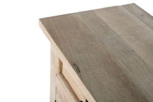 Aparador de Madera Maciza Estilo Industrial Retro Vintage para Sala de Estar, Mueble Buffet de Madera de Mango para Comedor - Product Image 6