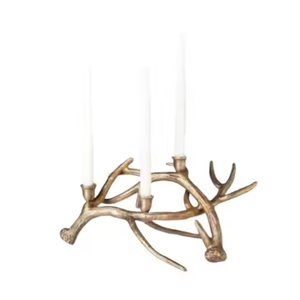 Bougeoir fait main, support de bâton de bougie pour le dîner, décoration de table, support de bâton de bougie en métal au design moderne - Product Image 5