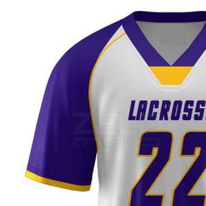 Uniforme de crosse grande taille avec logo, vêtements de sport de qualité supérieure, uniforme de crosse - Product Image 5