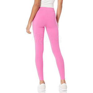 Best Selling Women's <b>Legging</b> with Custom Logo Printing Factory Price Mid Waist Elastic Closure Solid <b>Pattern</b> <b>Legging</b> - Product Image 3