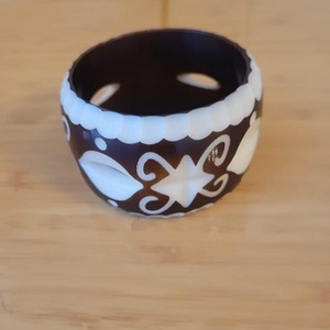 Brazalete de Hueso de Camello Antiguo de Alta Calidad / Elegante Brazalete de Hueso con Latón y Hueso para Venta al por Mayor en India - Product Image 4