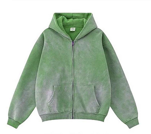Sweat-shirts décontractés pour hommes de haute qualité OEM/ODM, lavage à l'acide, style personnalisé, dernier modèle, 100% coton, polaire, motif uni, fabriqué - Product Image 2