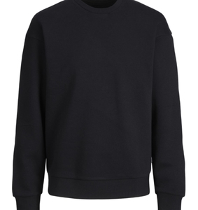 Sweat-shirt pour homme au toucher doux, col rond, design classique, couleur unie, port quotidien, poignets côtelés, matériau durable, fournisseur B2B en gros - Product Image 6