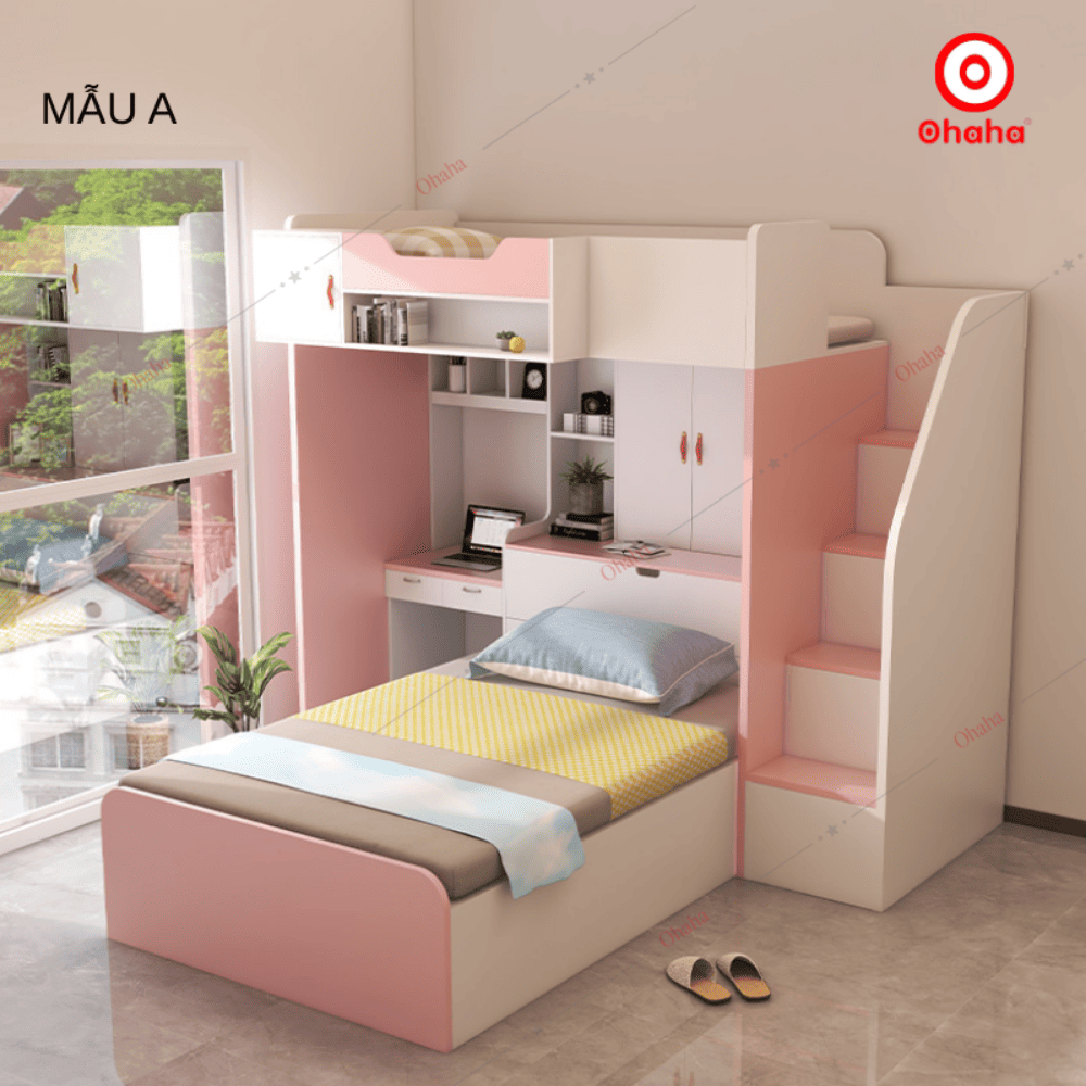 สไตล์ A (สีชมพู)