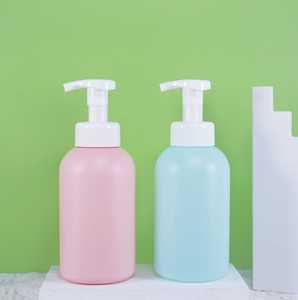 High Quality Off-the-<b>shelf</b> 300ml Hand Sanitizer Foam Bottle Mu Si Bath Pump with Screen Printing and Pump Sprayer - Product Image 1