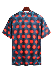 T-shirts en polyester 100% de haute qualité 220 grammes de tissu tricoté conception de sublimation personnalisée teint uni longue longueur Style de rue haute - Product Image 5