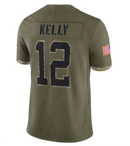 OEM de alta calidad 2025 uniforme de fútbol americano 100% poliéster equipo de color sólido uniforme de fútbol americano - Product Image 3