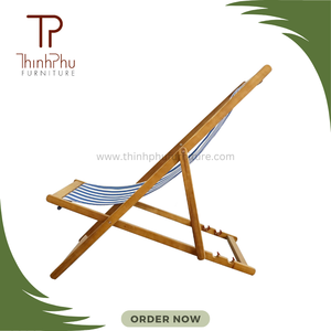 Tumbona de madera de diseño moderno para patio al aire libre, playa, pesca, Villa, Hotel, jardín, uso hecho de plástico duradero - Product Image 6