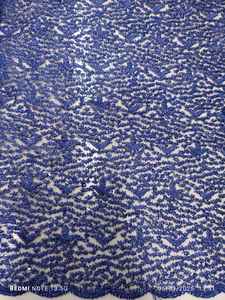 เดรสงานแต่งงานปัก & ปักลายลูกปัดโพลีเอสเตอร์100% ผ้าลูกไม้สำหรับเจ้าสาว - Product Image 5