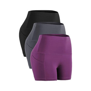 กางเกงขาสั้นเล่นโยคะสำหรับผู้หญิงกางเกงขาสั้นสำหรับเล่นฟิตเนสป้องกันริ้วรอยลดริ้วรอยกางเกงขาสั้นโยคะของผู้หญิงมีสีโลโก้ของคุณเอง - Product Image 2