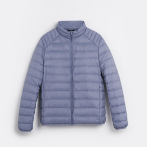 Veste à bulles personnalisée OEM pour hommes Manteau d'hiver matelassé chaud avec capuche col montant Veste à bulles respirante réversible - Product Image 1