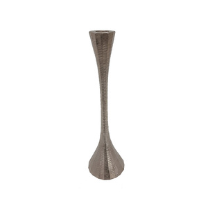luxury Aluminum <b>Taper</b> <b>Candle</b> <b>Holder</b> Lighting Decoration Tabletop <b>Candle</b> <b>Taper</b> Antique Grey Finished for Wedding Home - Product Image 1