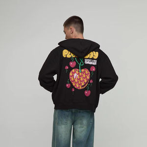 Sweat à capuche 500Gsm de qualité supérieure hiver surdimensionné poids lourd sweats à capuche imprimés vêtements pour hommes fabriqués au Pakistan - Product Image 1