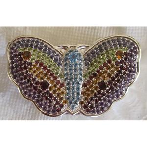 Butterfly Design <b>Pill</b> <b>Box</b> <b>Organizer</b> <b>Pill</b> Container 925 silver good locking system - Product Image 1