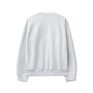 Fabricant fournisseur vente en gros personnalisé poids lourd 220g polyester/coton mélangé hommes ras-du-cou brodé sweatshirts automne - Product Image 2