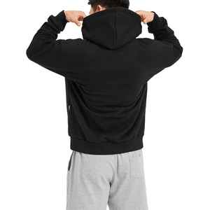 Sweat à capuche décontracté pour homme, de haute qualité, logo personnalisé, uni, lavé, respirant, coupe-vent, écologique, polaire d'automne - Product Image 5