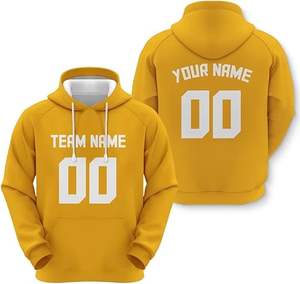 Nueva moda gran oferta equipo de fútbol deportes sudaderas con capucha hombres 3D impresión personalizar poliéster hombre deportes sudaderas equipo sudaderas con capucha - Product Image 4