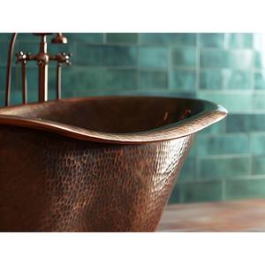 Bañeras de cobre de calidad garantizada, aptas para diseños independientes, que añaden interés arquitectónico a los baños. - Product Image 6
