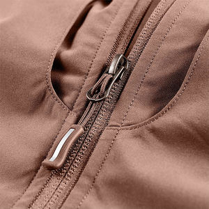 Gilet Softshell matelassé pour hommes adultes pour l'hiver couleur personnalisée sans manches fermeture éclair vers le haut imperméable coupe-vent gilet Soft Shell pour unisexe - Product Image 4