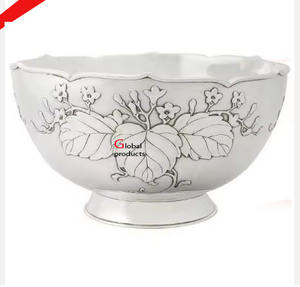 Tazón de Postre de Aluminio con Acabado Dorado, Diseño Redondo y Moderno, para Hoteles, Restaurantes y Bares - Product Image 5