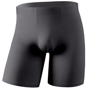Customized Logo Men Spandex/Polyester High-Rise <b>Boxer</b> <b>Shorts</b> Comfortable Briefs Factory Wholesale High Quality Breathable Quick - Product Image 4