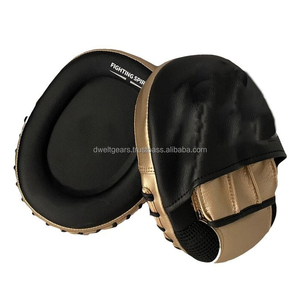 DWELT GEARS DG-FP-1020 Gants de frappe haute performance en cuir de vachette, coussinets de frappe confortables, logo personnalisé, entraînement en salle de sport - Product Image 1