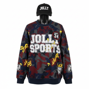 Sudadera de Sublimación para Mujer, Poliéster de Alta Calidad, Felpa GSM, Sensación Suave, Impresión Completa, Logotipo Personalizado - Product Image 1