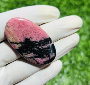 Cabochon en vrac de pierres précieuses de Rhodonite rose naturelle Forme et taille de mélange personnalisées Grade AAA Lot de gros Pierre semi-précieuse de guérison - Product Image 1