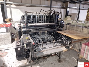 Machine de découpe et de pliage à cylindre Heidelberg SBGZ d'occasion, dimensions 560 x 770 mm - Product Image 2