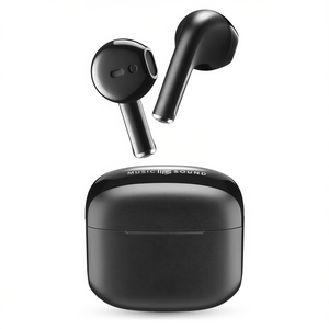 Écouteurs Bluetooth TWS noirs BTMSTWSSWAGK 0899225 avec microphone, ligne cellulaire, son musical, sans réduction de bruit - Product Image 3