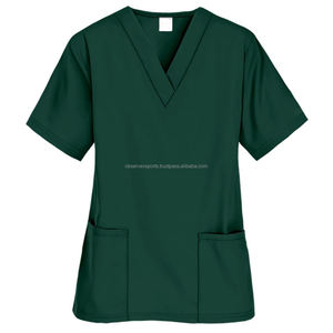 Ensembles d'uniformes d'allaitement pour femmes hommes ensemble de gommages uniformes d'infirmière pour hôpital médecin haut et pantalon avec plusieurs poches - Product Image 5