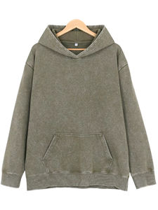 Nouveau sweat-shirt épais en molleton 100% coton, coupe classique, hiver, personnalisable avec lettres, streetwear, mode, à capuche - Product Image 5