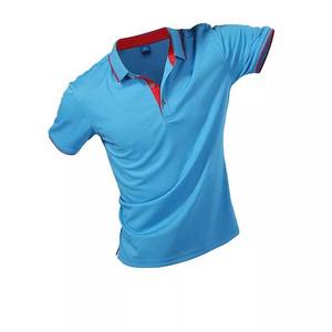 เสื้อโปโลผ้าคอตตอนผ้าโพลีเอสเตอร์สำหรับผู้ชายเสื้อกอล์ฟผ้าคอตตอนผ้าโพลีเอสเตอร์ออกแบบใหม่โลโก้ตามต้องการ - Product Image 2