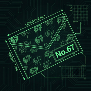 กระเป๋าคลัทช์แบบซองจดหมายพีวีซีสีดำรมควันพิมพ์ลายกราฟฟิตีแบบกำหนดเอง 67 ลาย พร้อมป้ายทอสีส้ม กันน้ำ เหมาะสำหรับใส่เอกสาร - Product Image 6