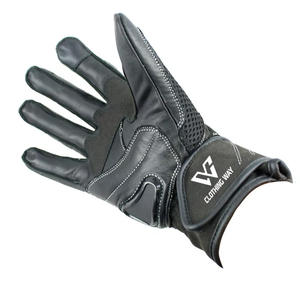 Gants de moto en cuir de vachette à doigts entiers, imperméables, pour motocross, sport automobile, écran tactile, équipement de protection, vente chaude - Product Image 3